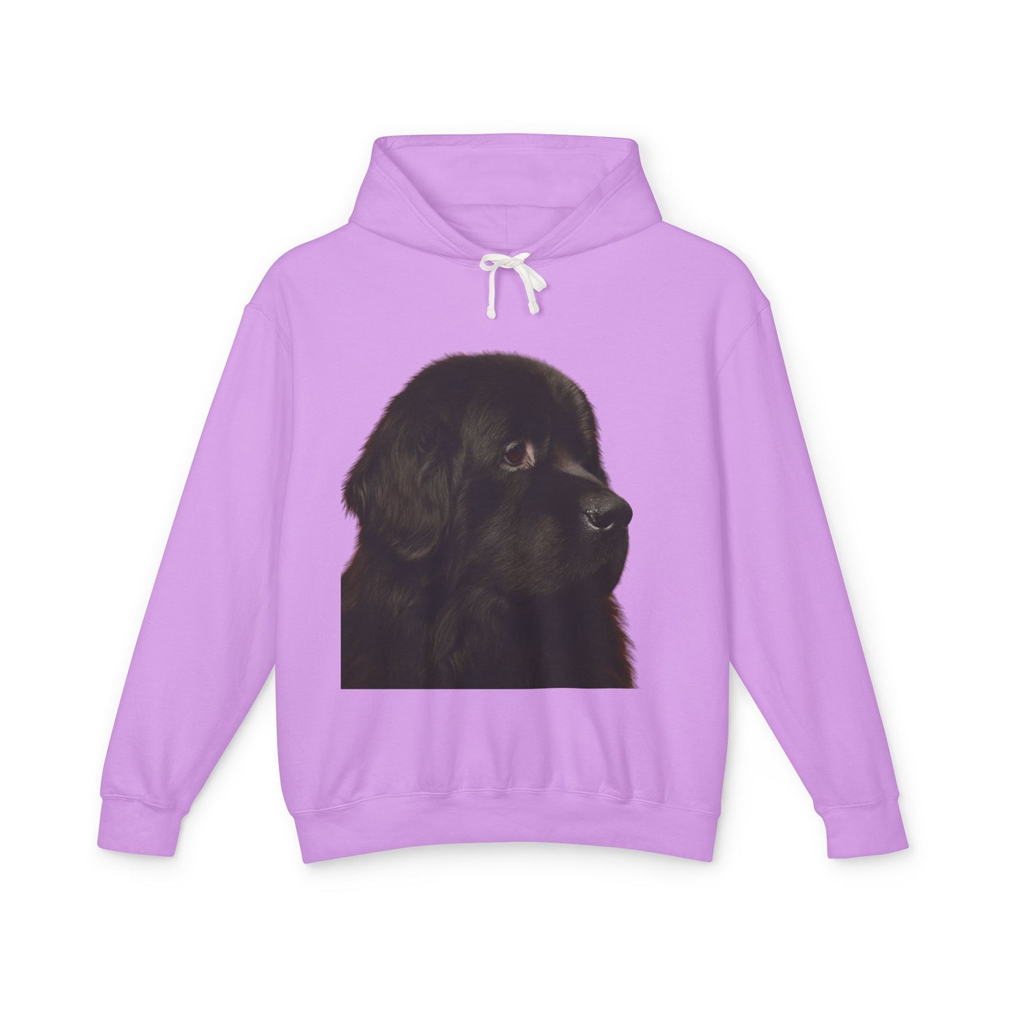 Newfie Head Unisex Lightweight Hoodie