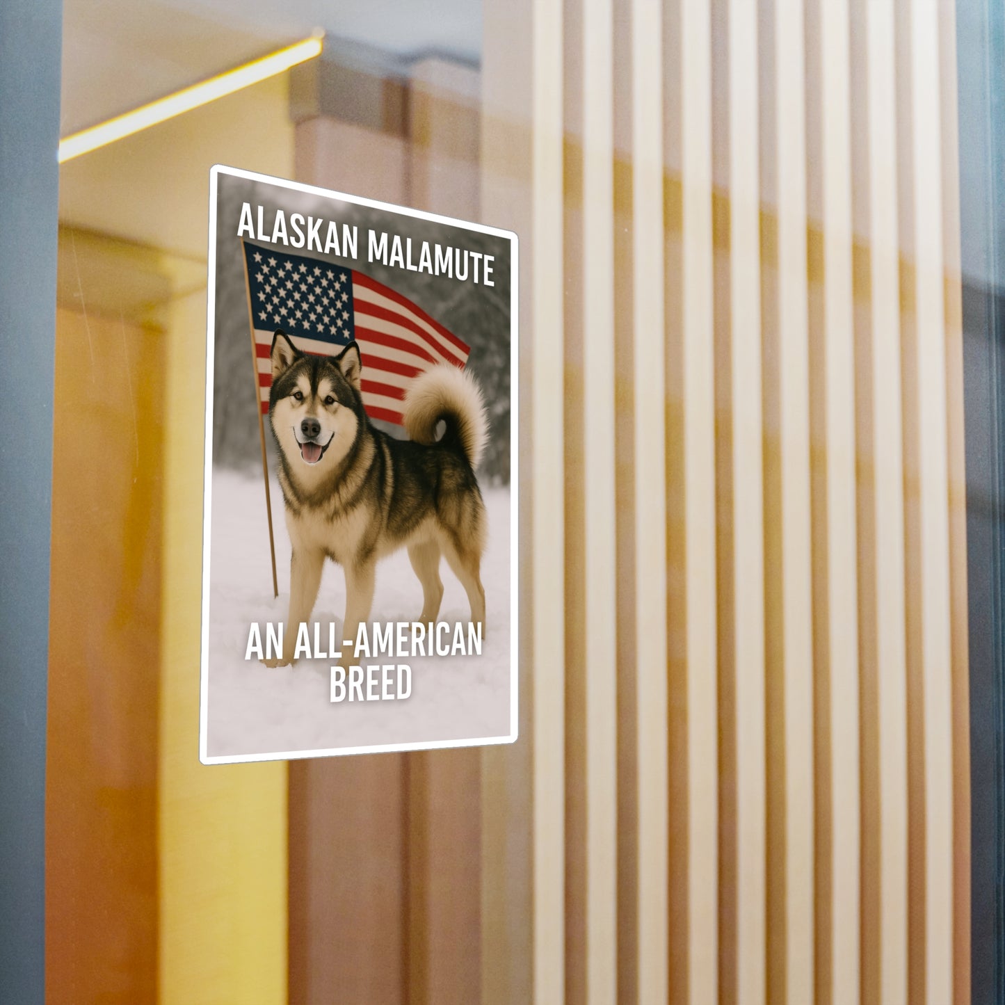 All-American Breed Vinyl Decal