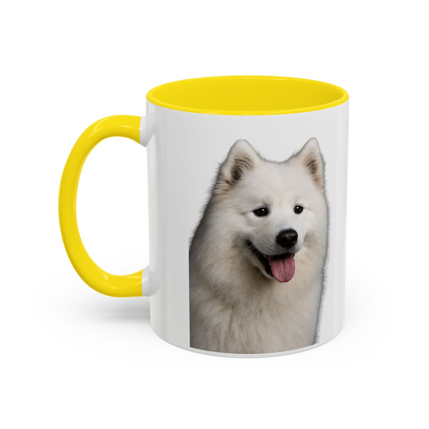 Samoyed Head 2-Tone Coffee Mug