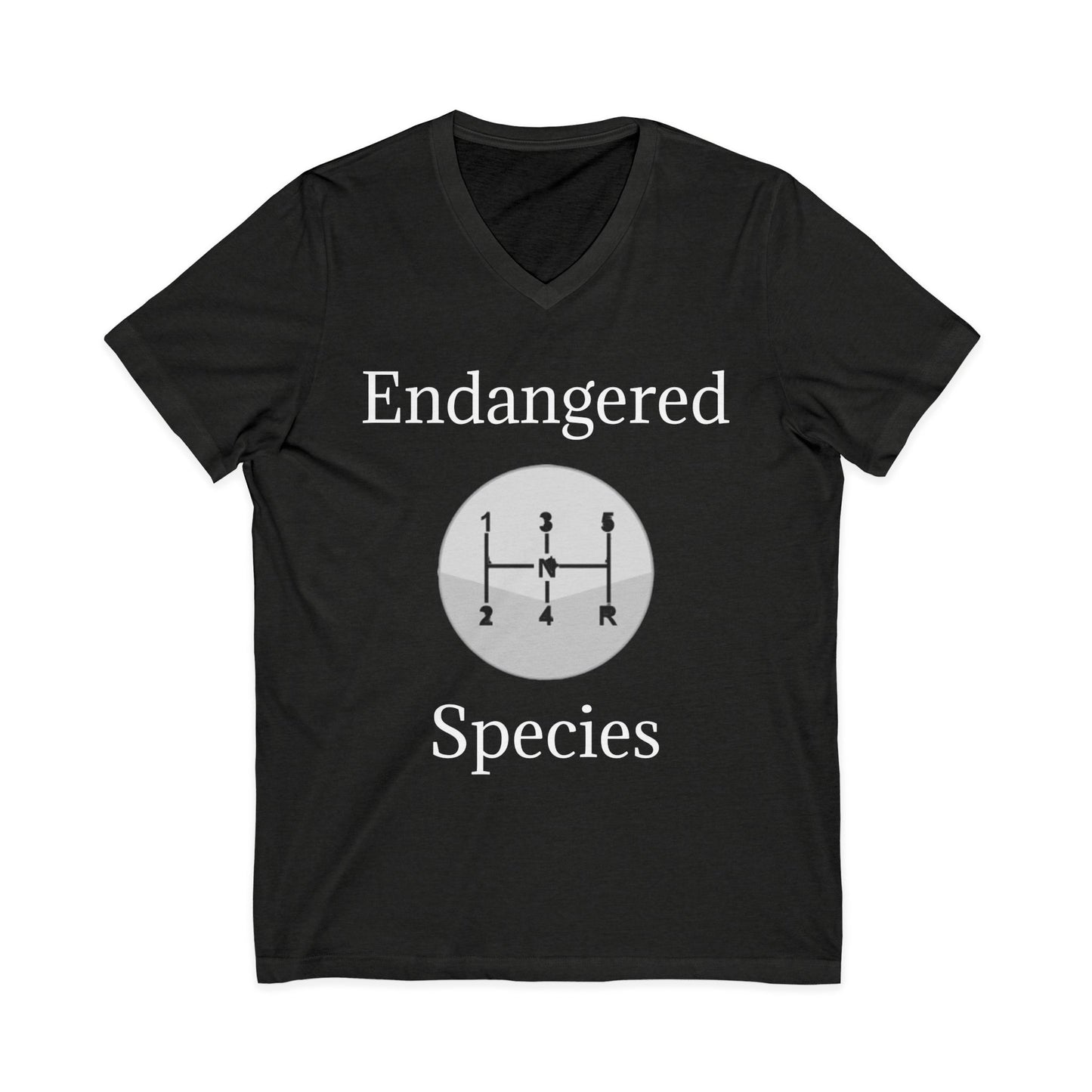 Endangered Species Unisex Short Sleeve V-Neck Tee