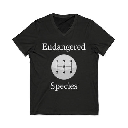 Endangered Species Unisex Short Sleeve V-Neck Tee