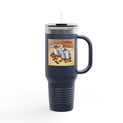 Coffee With Love Insulated Travel Mug