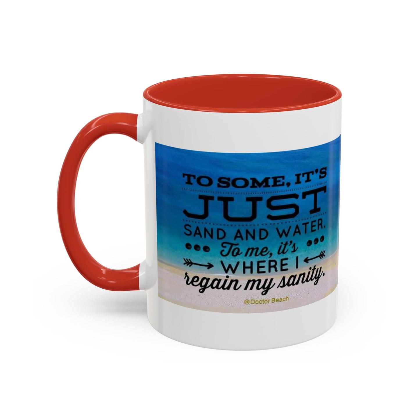 Dr. Beach 2-Tone Coffee Mug