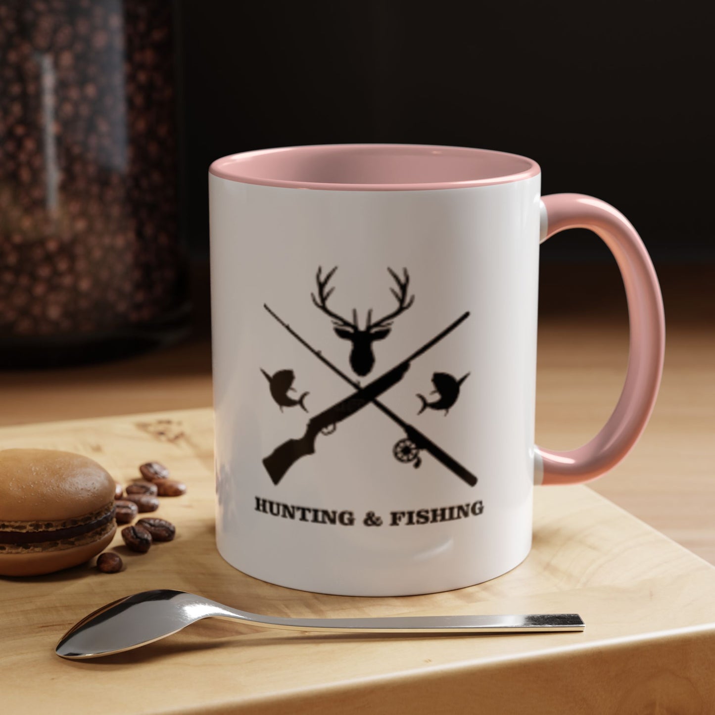 Hunting/Fishing 2-Tone Coffee Mug