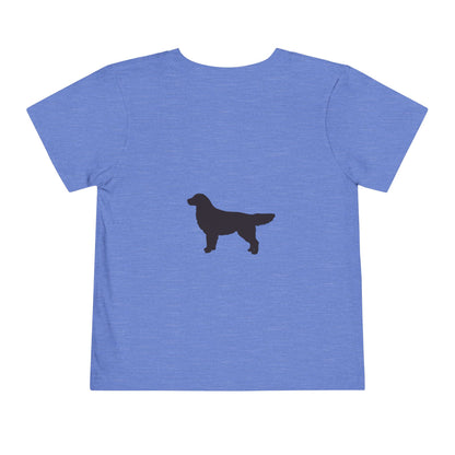 Golden Silhouette Toddler Unisex Short Sleeve Crewneck Tee