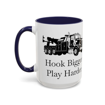 Hook Bigger 2-Tone Coffee Mug