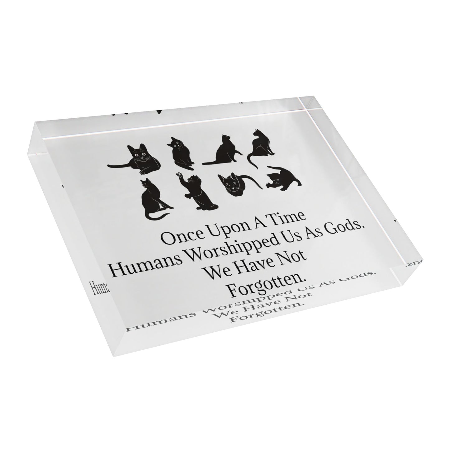 Once Upon A Time Acrylic Photo Block