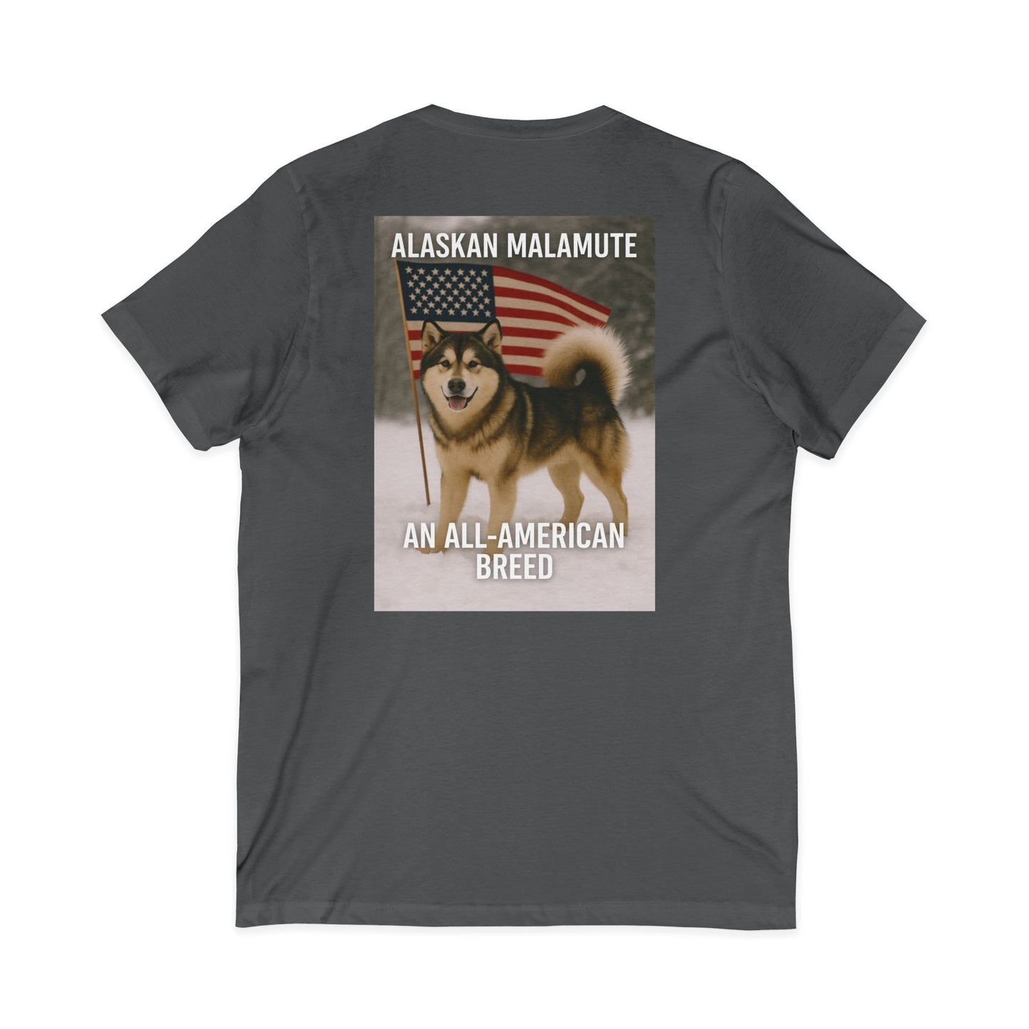 All-American Breed Unisex Short Sleeve V-Neck Tee