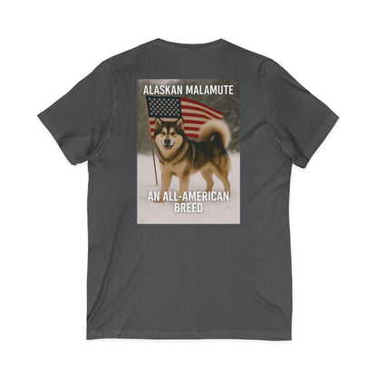 All-American Breed Unisex Short Sleeve V-Neck Tee