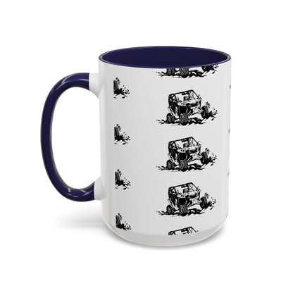 Slingin' Mud Side By Side 2-Tone Coffee Mug