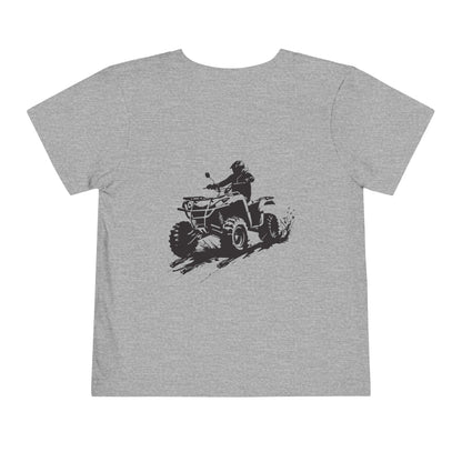Slingin' Mud Quad Toddler Unisex Short Sleeve Crewneck Tee