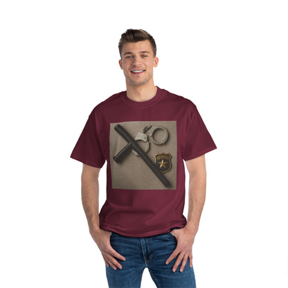 Law Enforcement Appreciation Men's Short-Sleeve Crewneck Tee