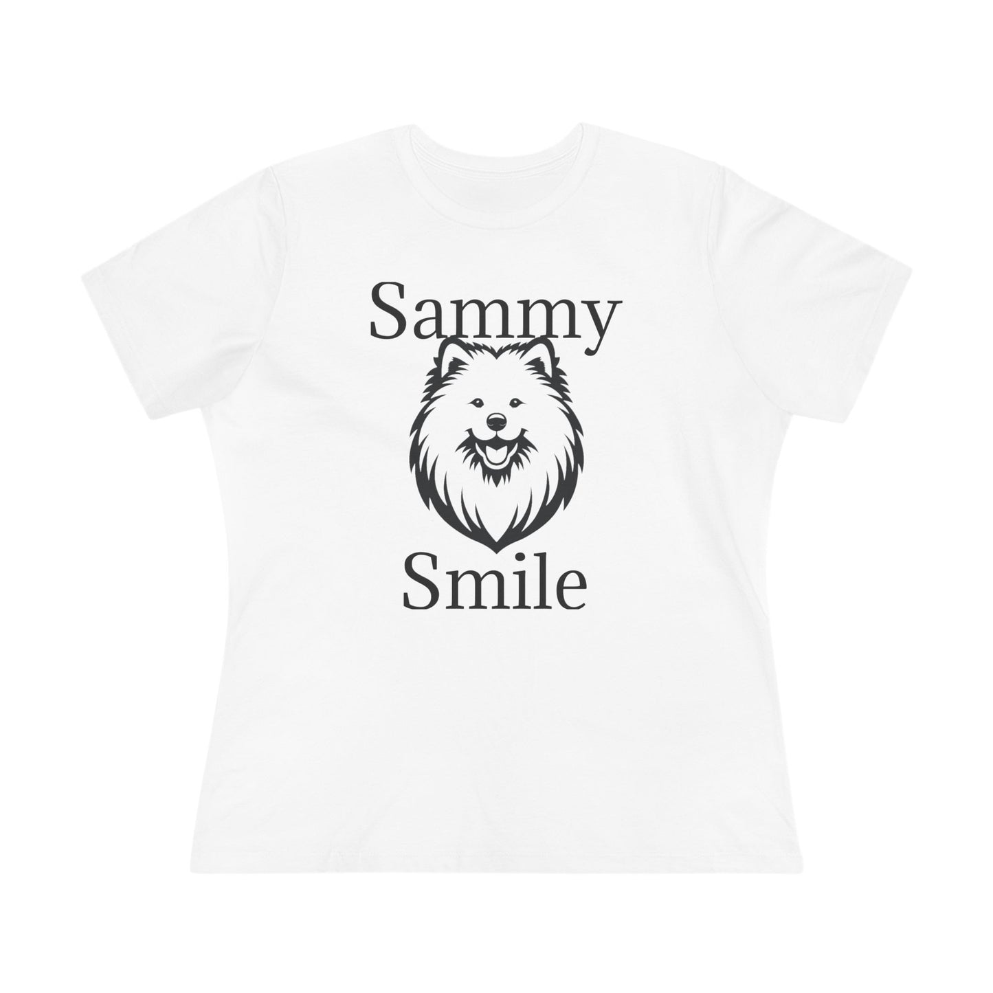 Sammy Smile Women's Short Sleeve Crewneck Tee