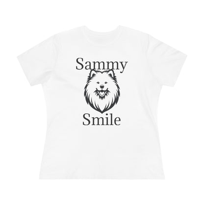Sammy Smile Women's Short Sleeve Crewneck Tee