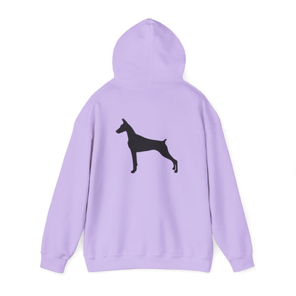 Doberman Silhouette Unisex Hoodie