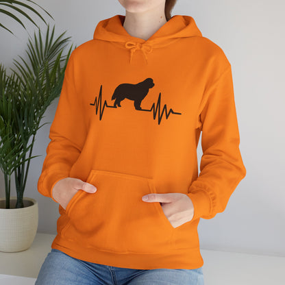 My Heart Beats For Newfies Unisex Hoodie