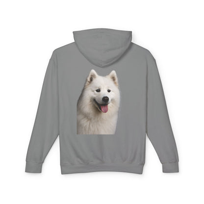 Samoyed Head Unisex Lightweight Hoodie