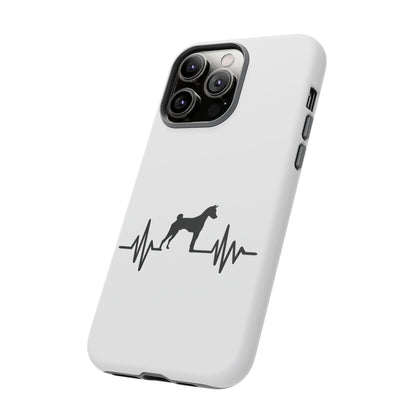 My Heart Beats For Basenjis iPhone Case