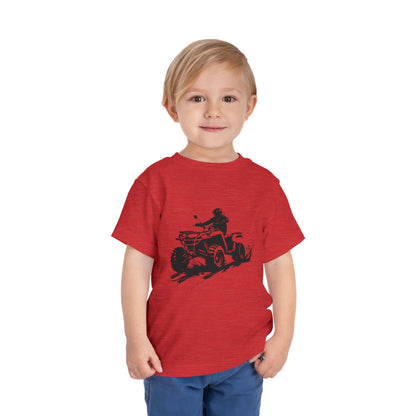 Slingin' Mud Quad Toddler Unisex Short Sleeve Crewneck Tee