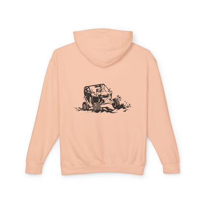 Slingin' Mud Side By Side Unisex Lightweight Hoodie