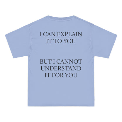 I Cannot Understand It For You Men's Short-Sleeve Crewneck Tee