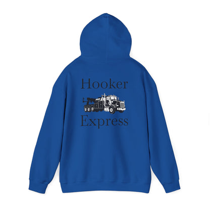 H**ker Express Heavy Tow Truck Unisex Hoodie