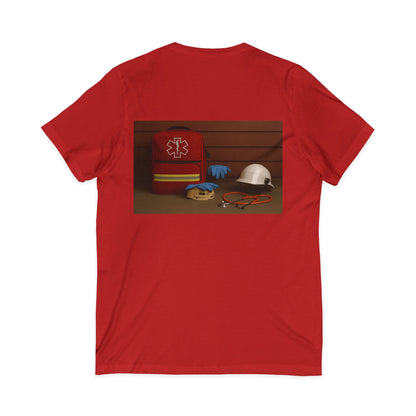 EMS Appreciation Unisex Short Sleeve V-Neck Tee