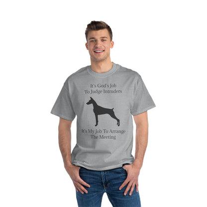 Arrange The Meeting Men's Short-Sleeve Crewneck Tee