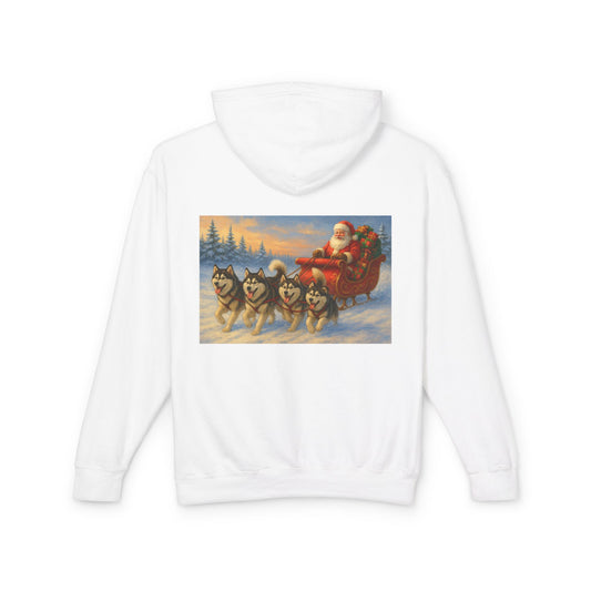 Dashing Through The Snow Unisex Lightweight Hoodie