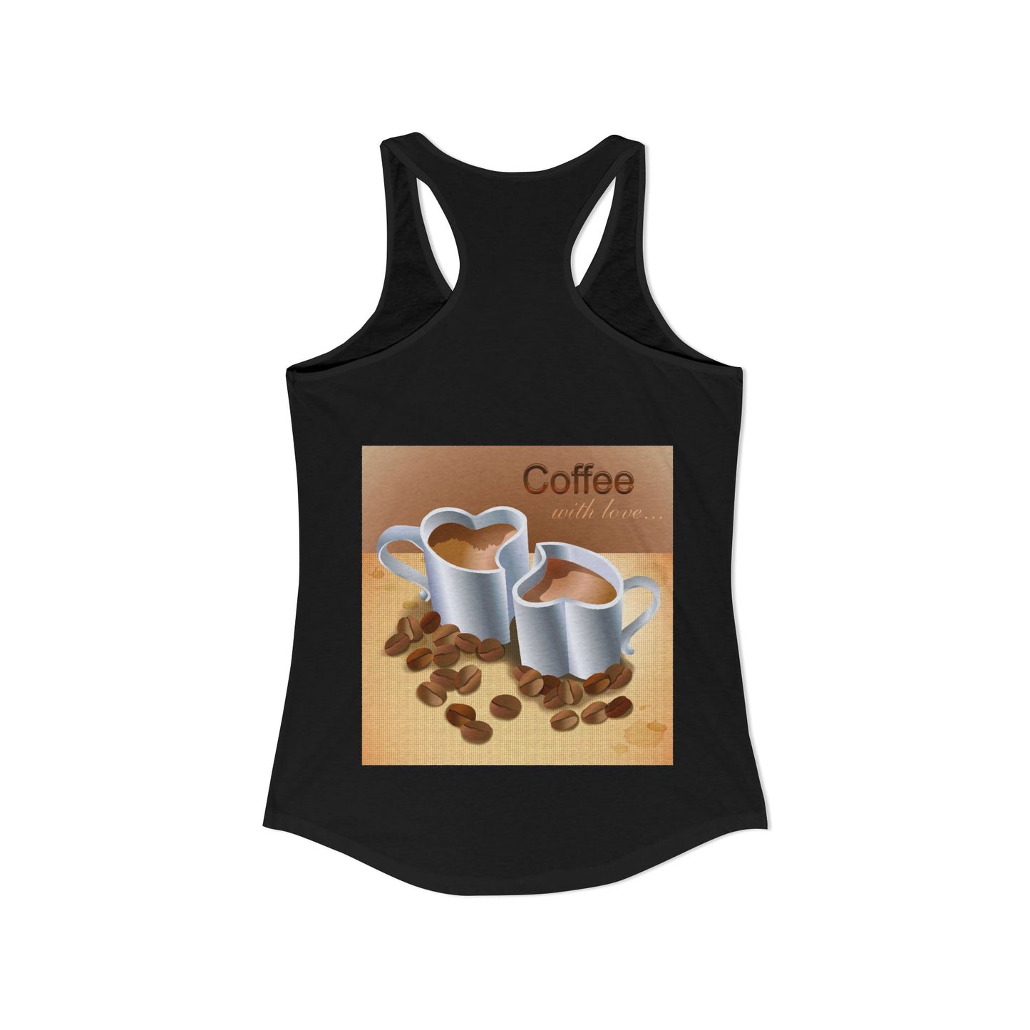 Coffee With Love Women's Racerback Tank