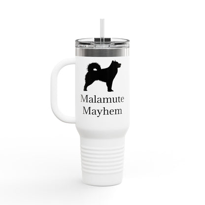 Malamute Mayhem Insulated Travel Mug