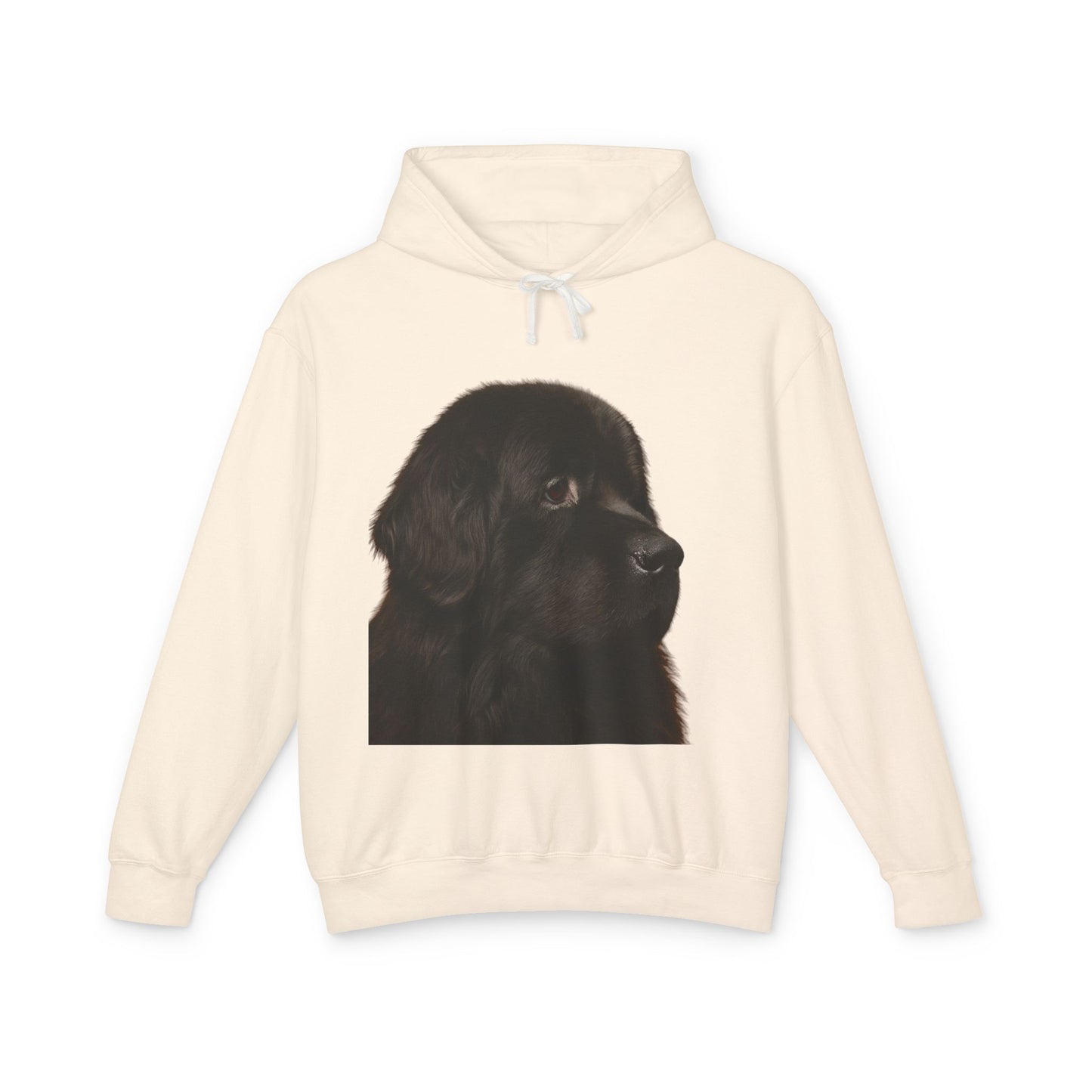 Newfie Head Unisex Lightweight Hoodie