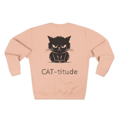 CAT-titude Unisex Crewneck Sweatshirt