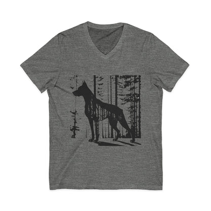 Guardian Of The Forest Unisex Short Sleeve V-Neck Tee