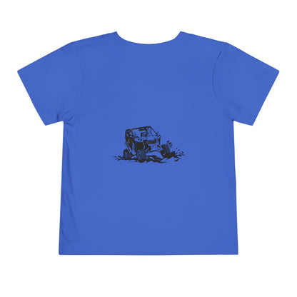 Slingin' Mud Side By Side Toddler Unisex Short Sleeve Crewneck Tee