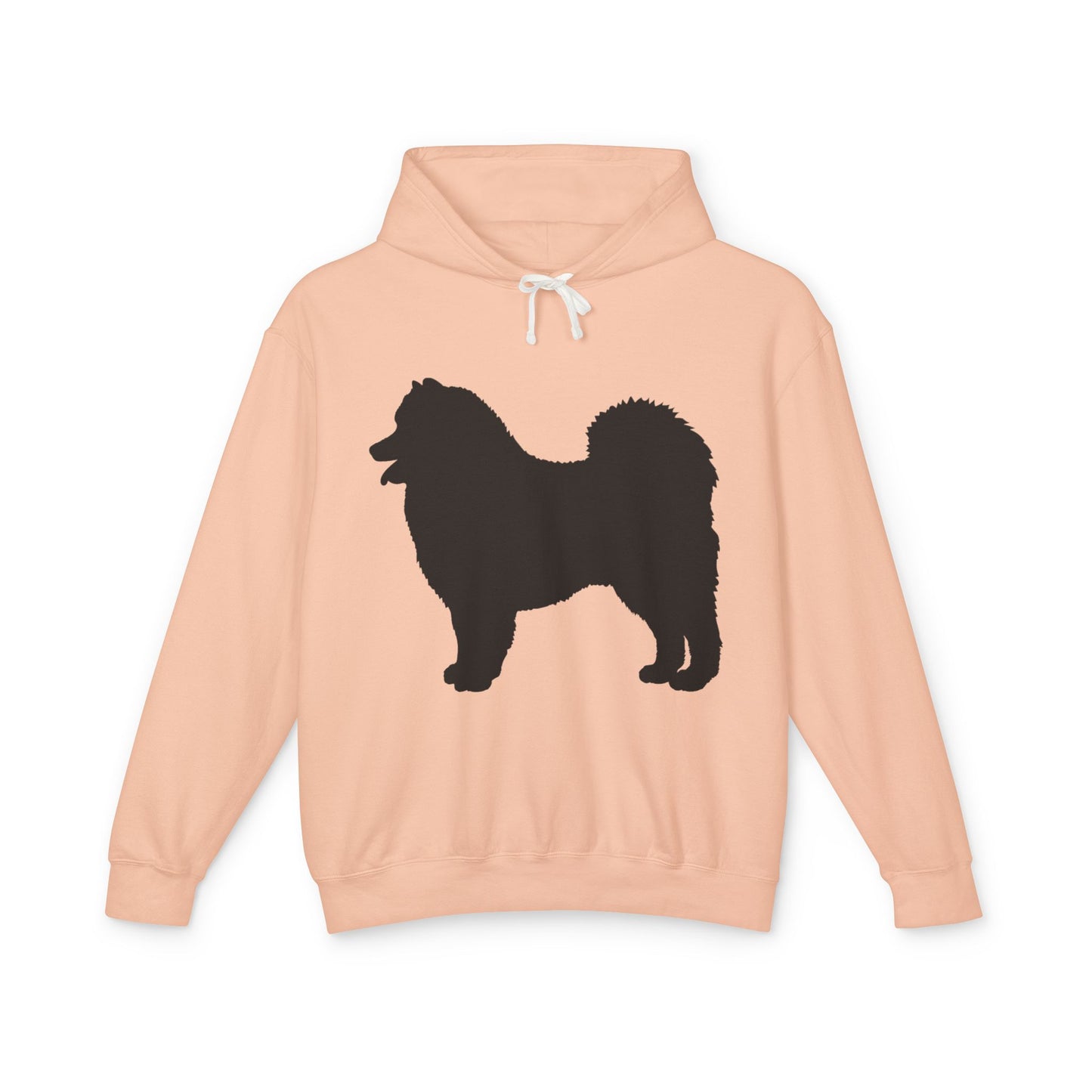Samoyed Silhouette Unisex Lightweight Hoodie