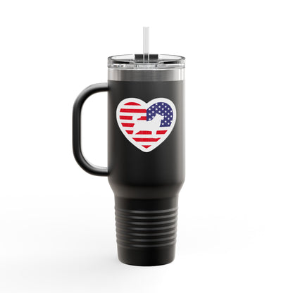 Malamute Flag Insulated Travel Mug