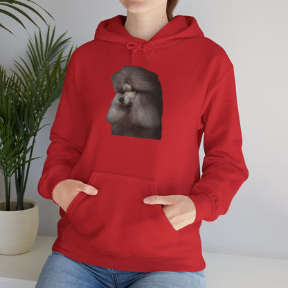 Poodle Head Unisex Hoodie