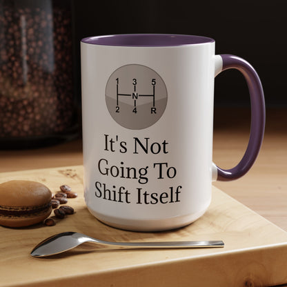 Shift Itself 2-Tone Coffee Mug
