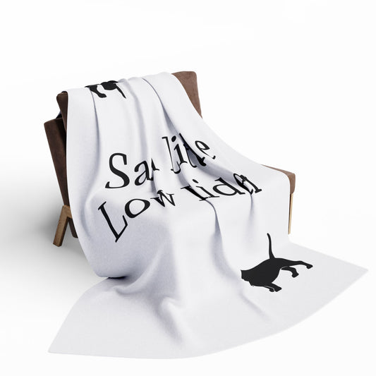 Sad Little Low Rider Arctic Fleece Blanket