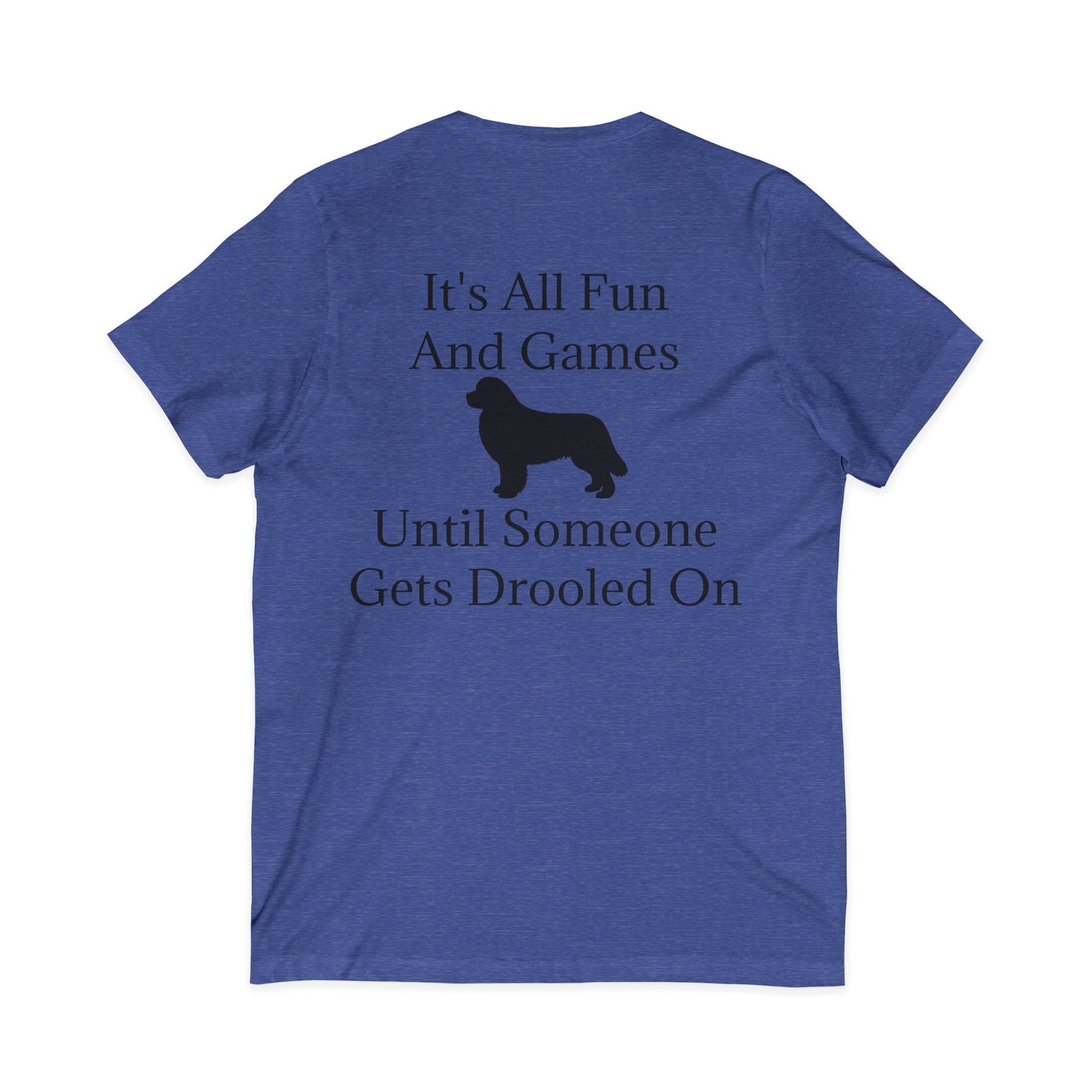 Fun And Games Unisex Short Sleeve V-Neck Tee