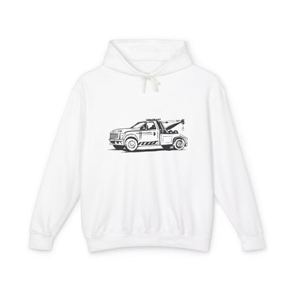 Wheel Lift Tow Truck Unisex Lightweight Hoodie