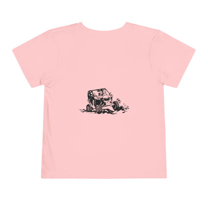 Slingin' Mud Side By Side Toddler Unisex Short Sleeve Crewneck Tee