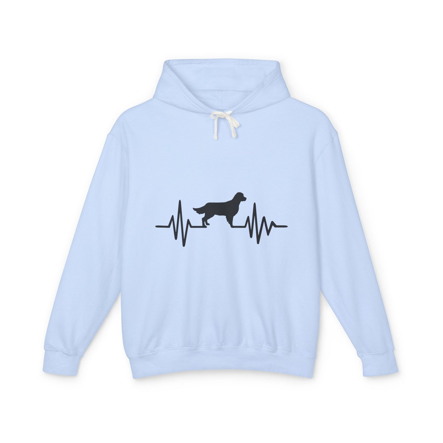 My Heart Beats For Goldens Unisex Lightweight Hoodie