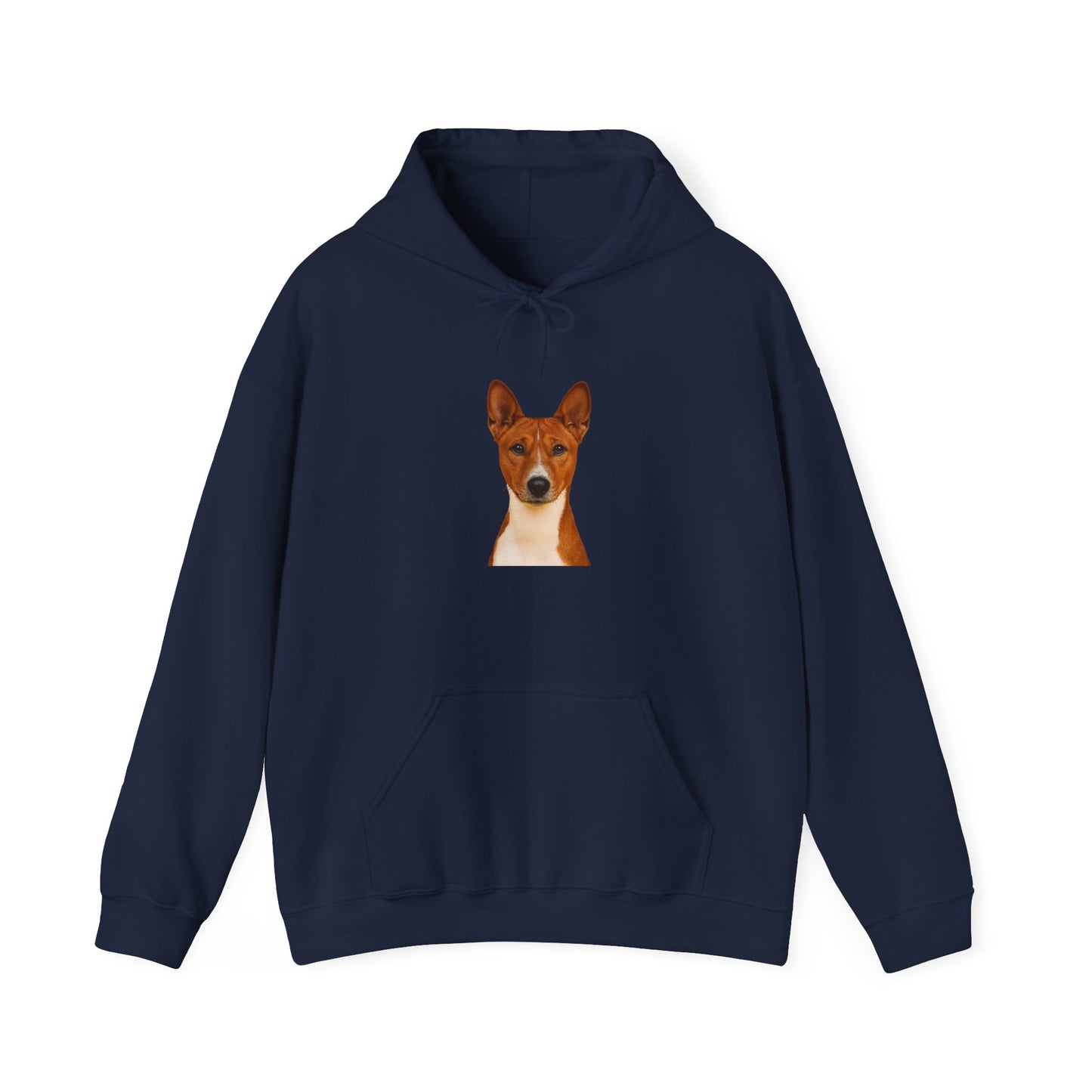 Basenji Head Unisex Hoodie