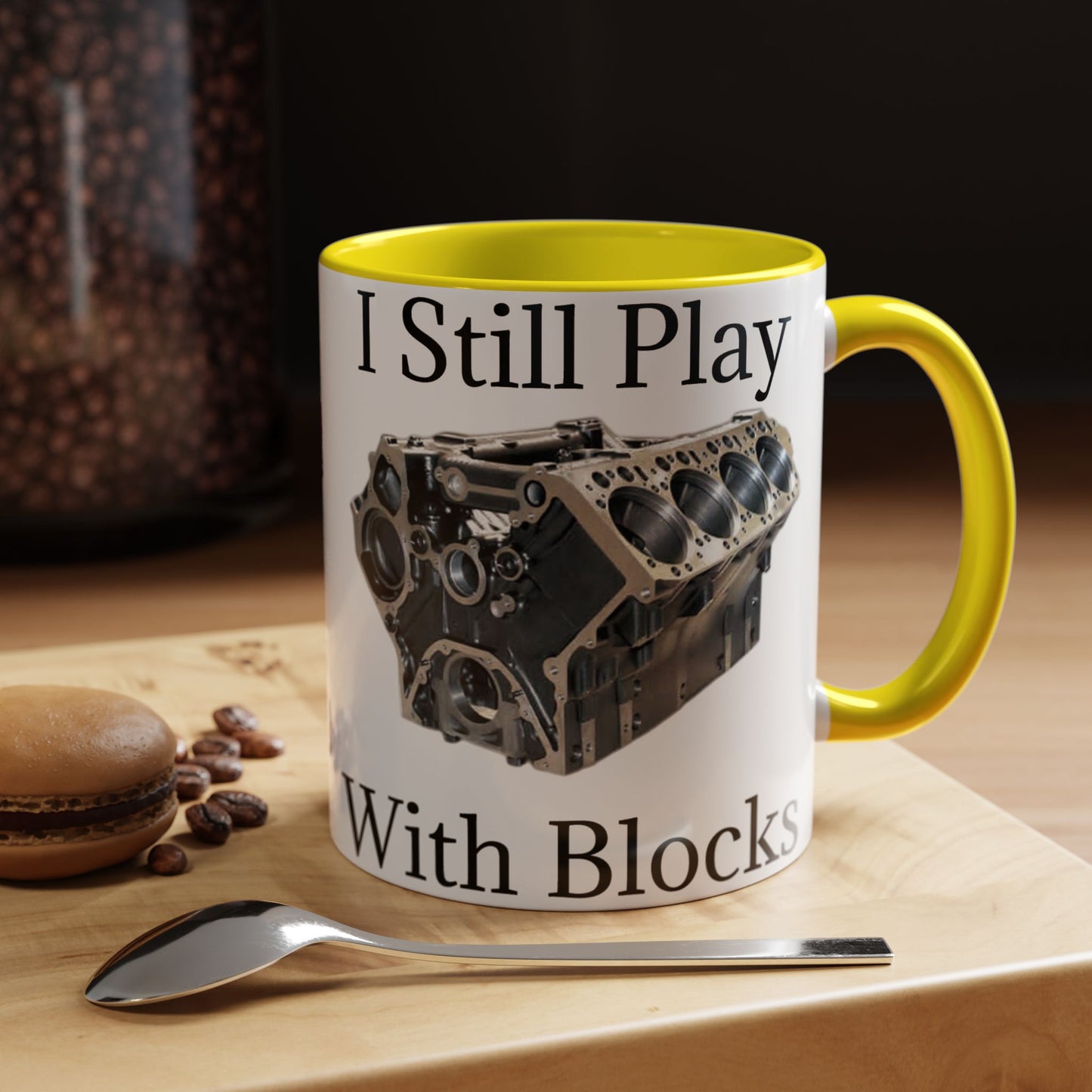 Play With Blocks 2-Tone Coffee Mug