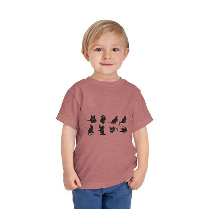 Cats Toddler Unisex Short Sleeve Crewneck Tee