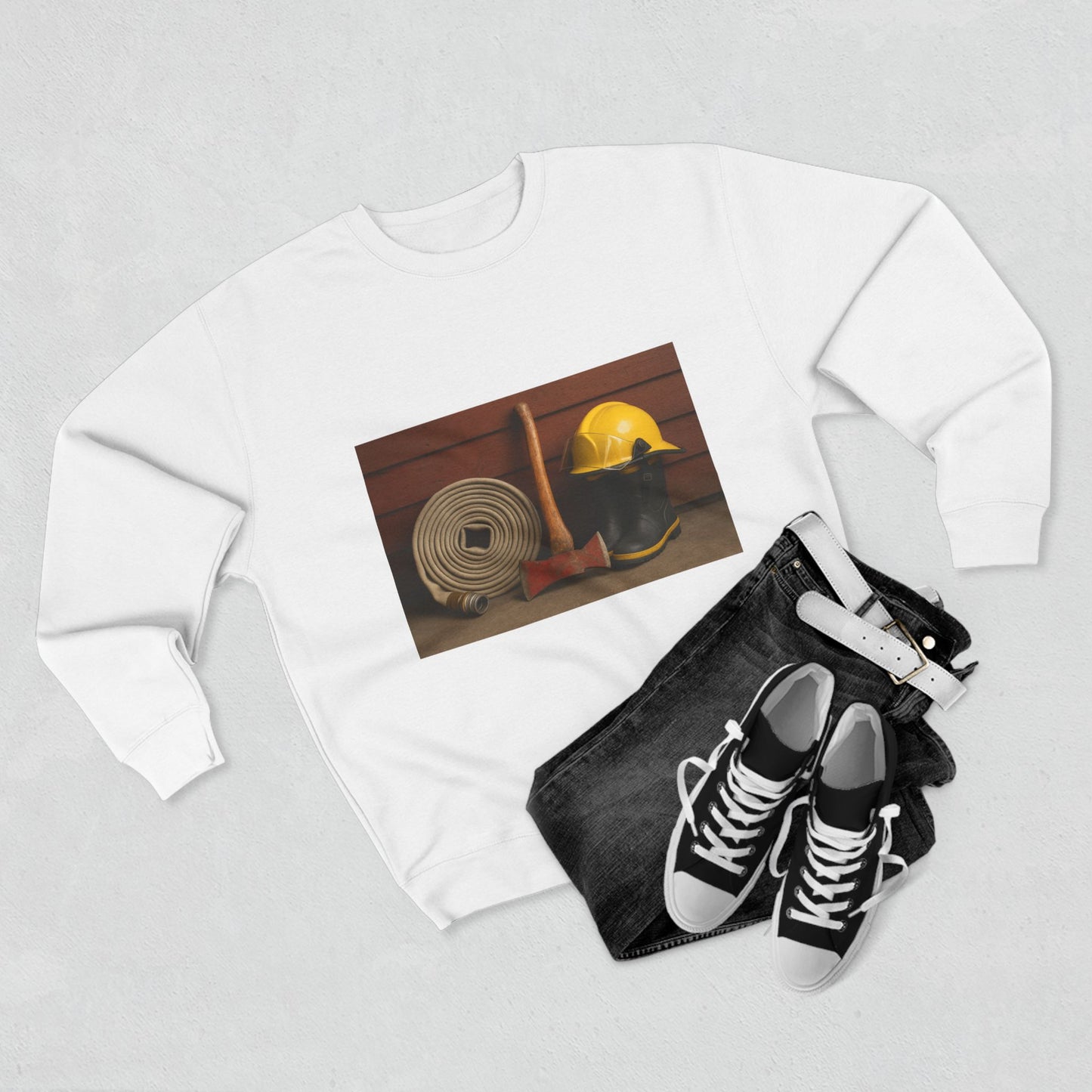 Fire/Rescue Appreciation Unisex Crewneck Sweatshirt