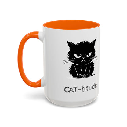 CAT-titude 2-Tone Coffee Mug