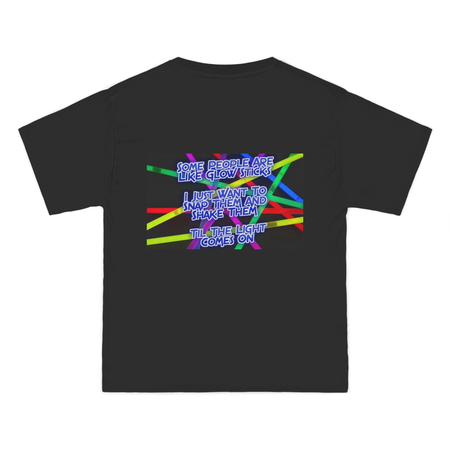 Glow Sticks Men's Short-Sleeve Crewneck Tee
